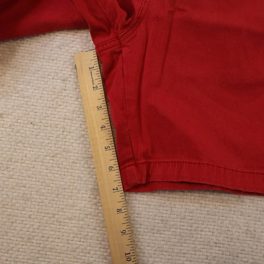 US Polo Assn Mens M Shorts Red Activate Stretch Elastic Waist 11A603